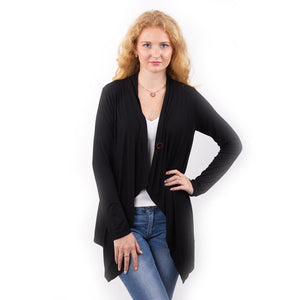 Women Modal Cape basic Solid cardigan - VADIM