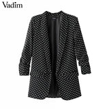 Vadim women polka dot blazer - VADIM